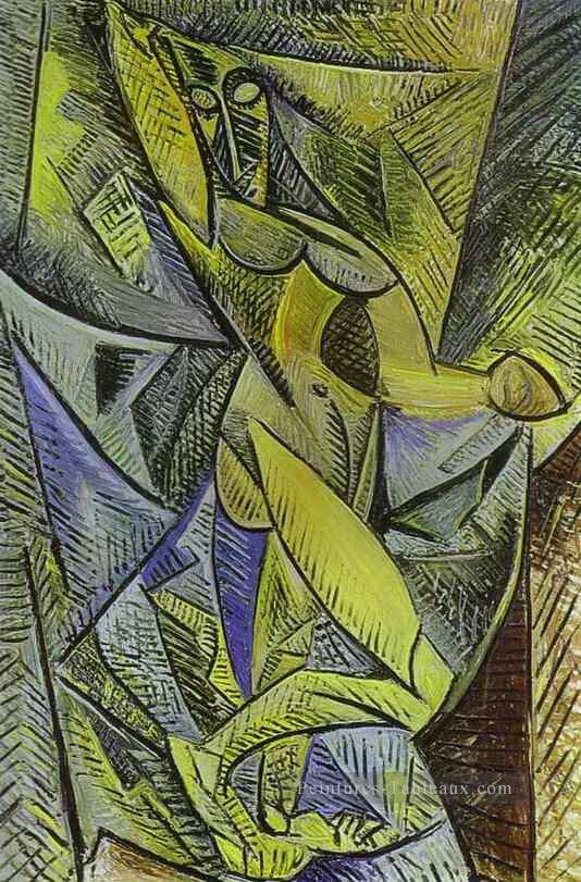 La danse des voiles 1907 cubiste Pablo Picasso Peintures à l'huile